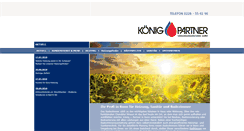 Desktop Screenshot of koenig-partner.com